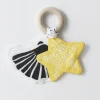 Wee Gallery Starfish Teether Crinkle Toy