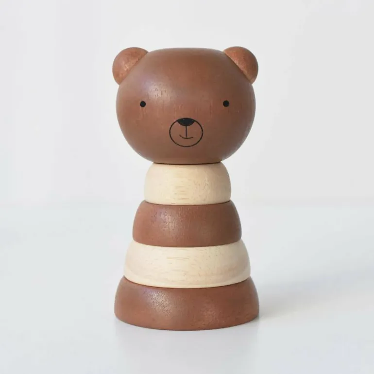Wee Gallery Wood Stacker - Bear