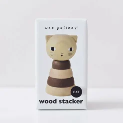 Wee Gallery Wood Stacker - Cat
