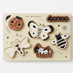 Wee Gallery Wooden Tray Puzzle - Bugs