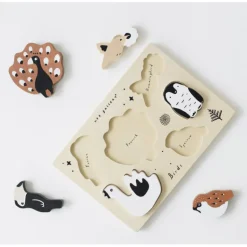 Wee Gallery Wooden Tray Puzzle - Birds