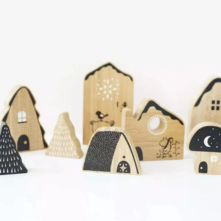 Wee Gallery Woodland Village