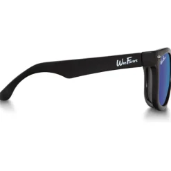 WeeFarers Polarized Sunglasses - Black w/ Ocean Blue