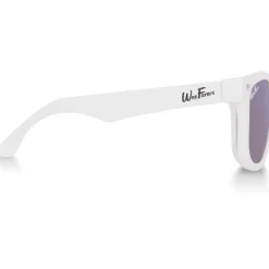 WeeFarers Polarized Sunglasses - White w/ Purple