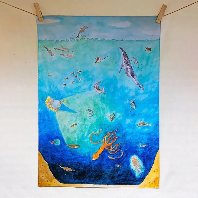 Wonderie Into The Abyss Playcloth