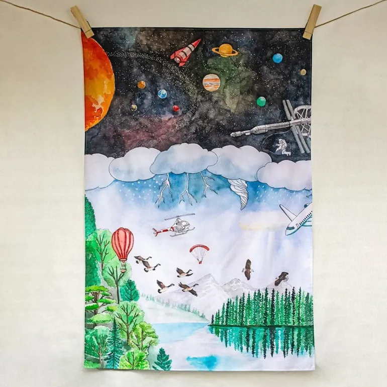 Wonderie The Things Above Playcloth