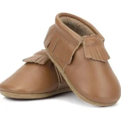 Zutano Leather Fringe Moccasins