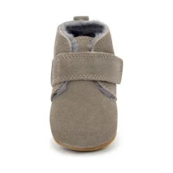 Zutano Leather Furry Lined Baby Shoe