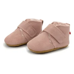 Zutano Leather Furry Lined Baby Shoe