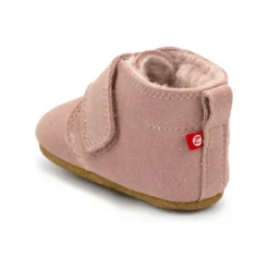 Zutano Leather Furry Lined Baby Shoe