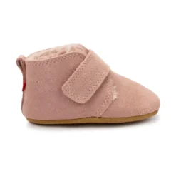 Zutano Leather Furry Lined Baby Shoe